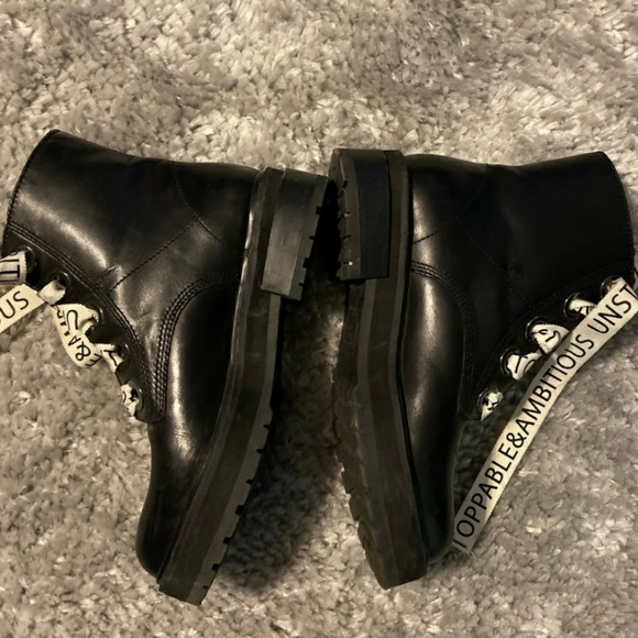 Zara Combat Boots NWT - Picture 2 of 5